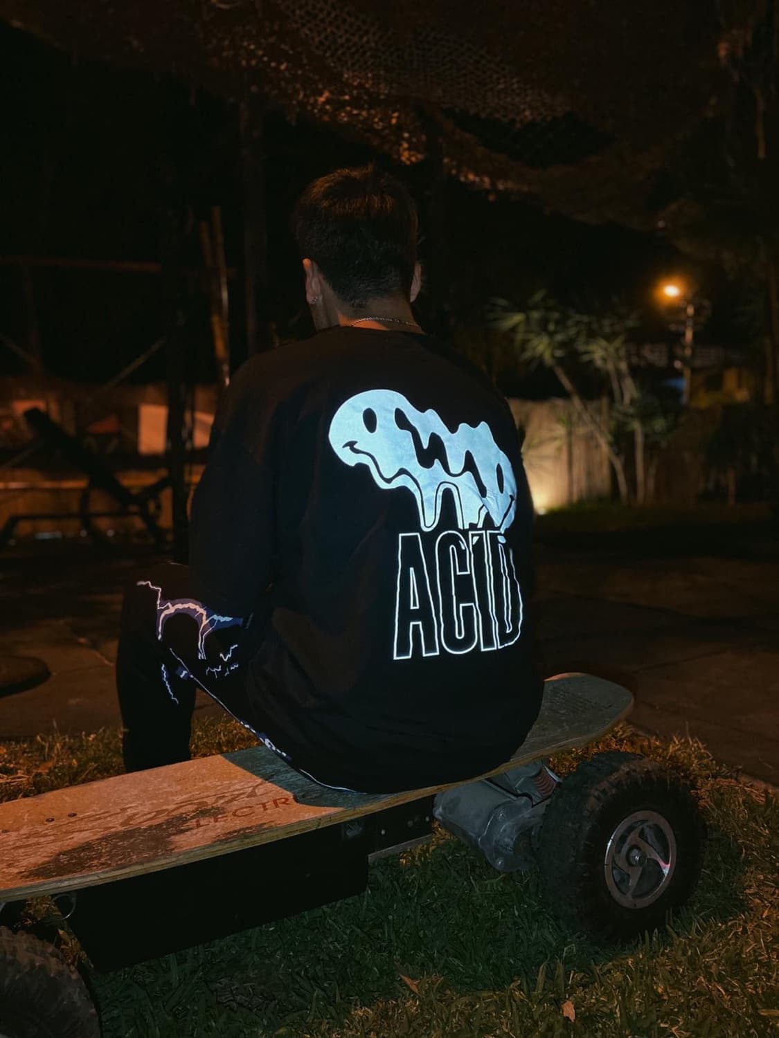 Wheraver Oversize Acid Tee
