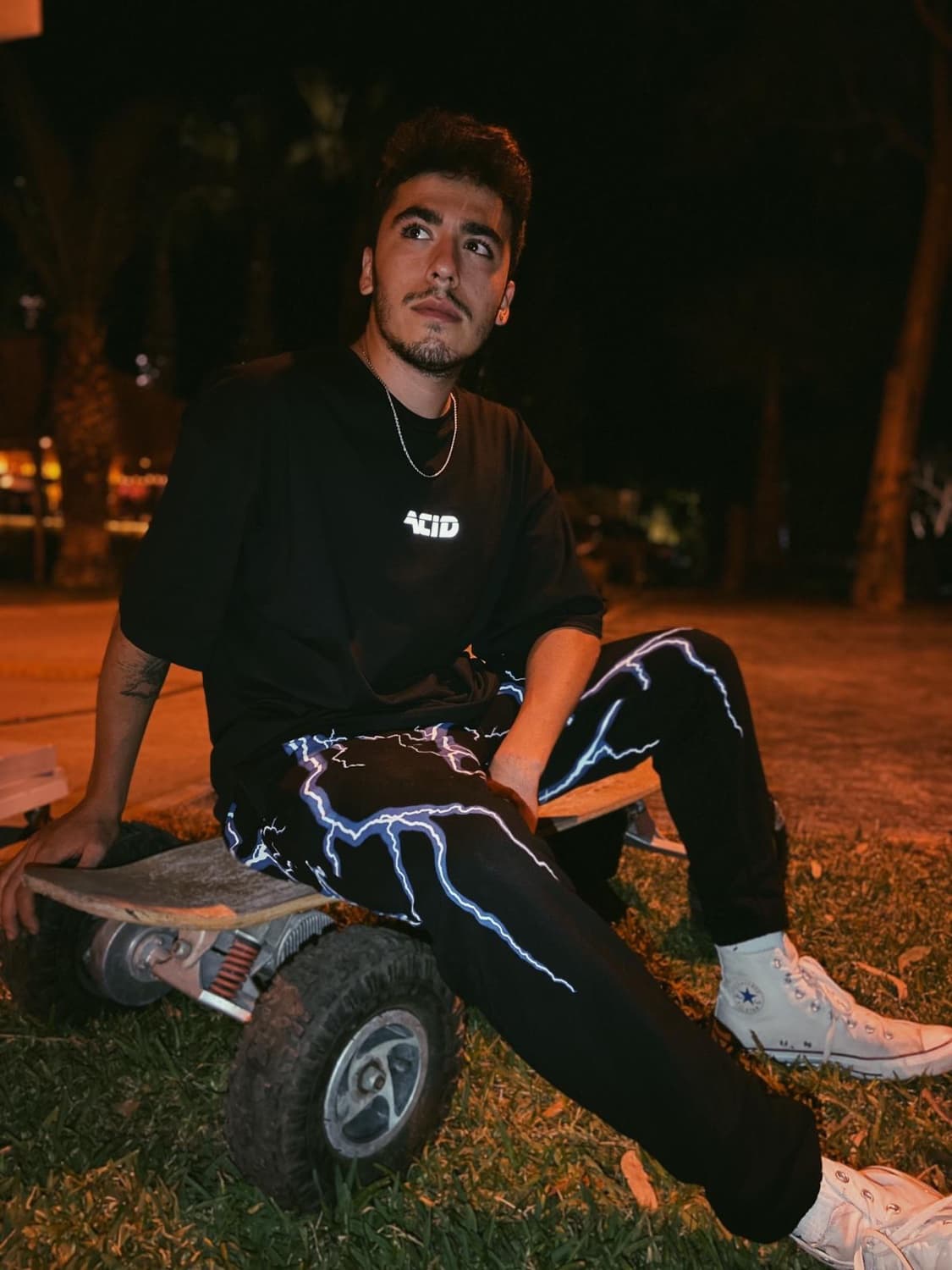 Wheraver Oversize Acid Tee — 4