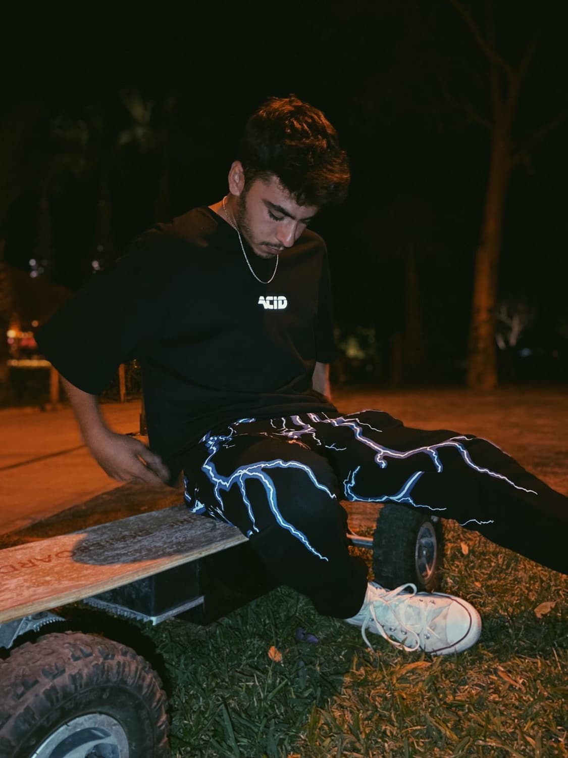Wheraver Oversize Acid Tee — 8