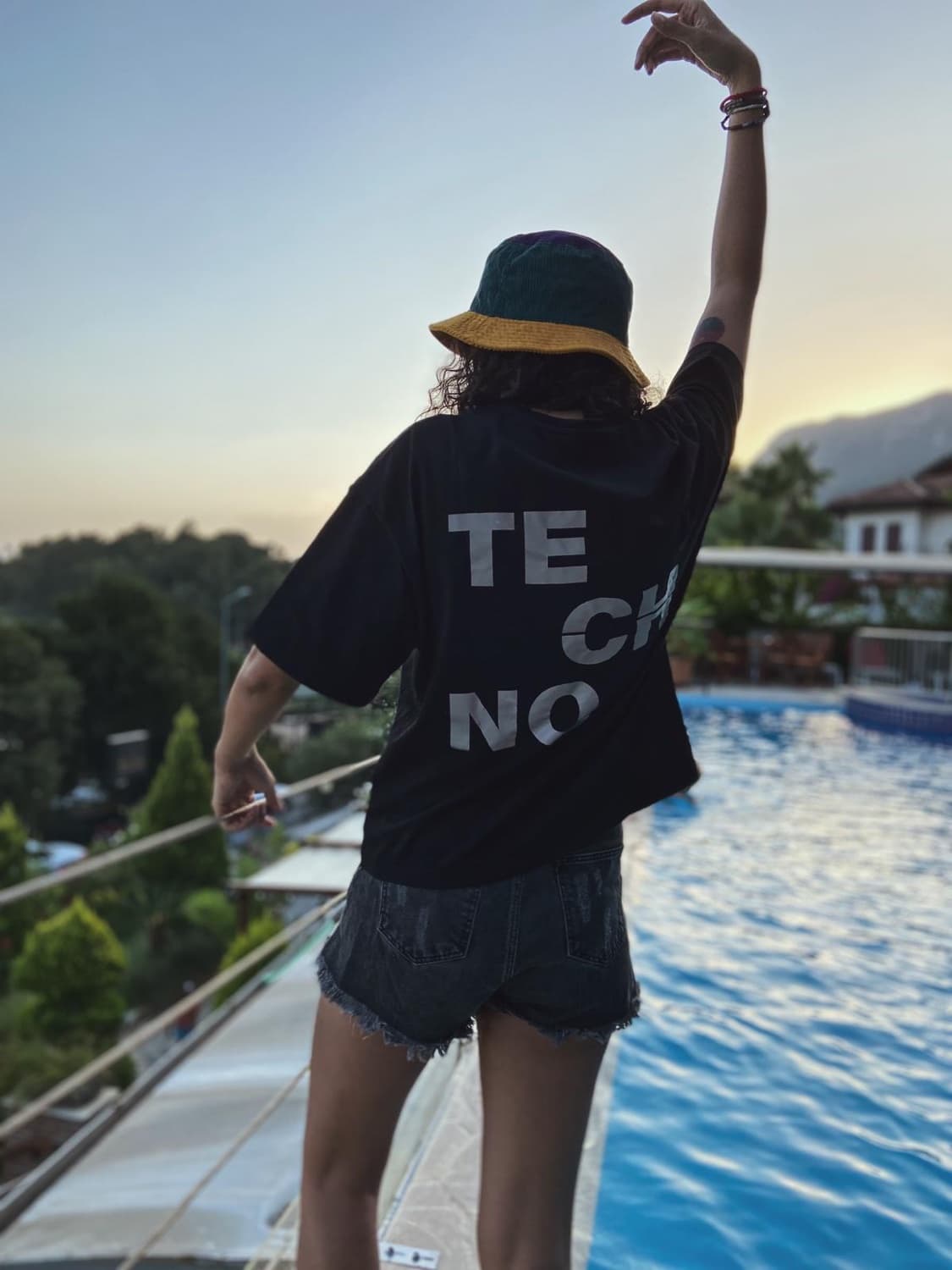 Wheraver Oversize Techno Tee