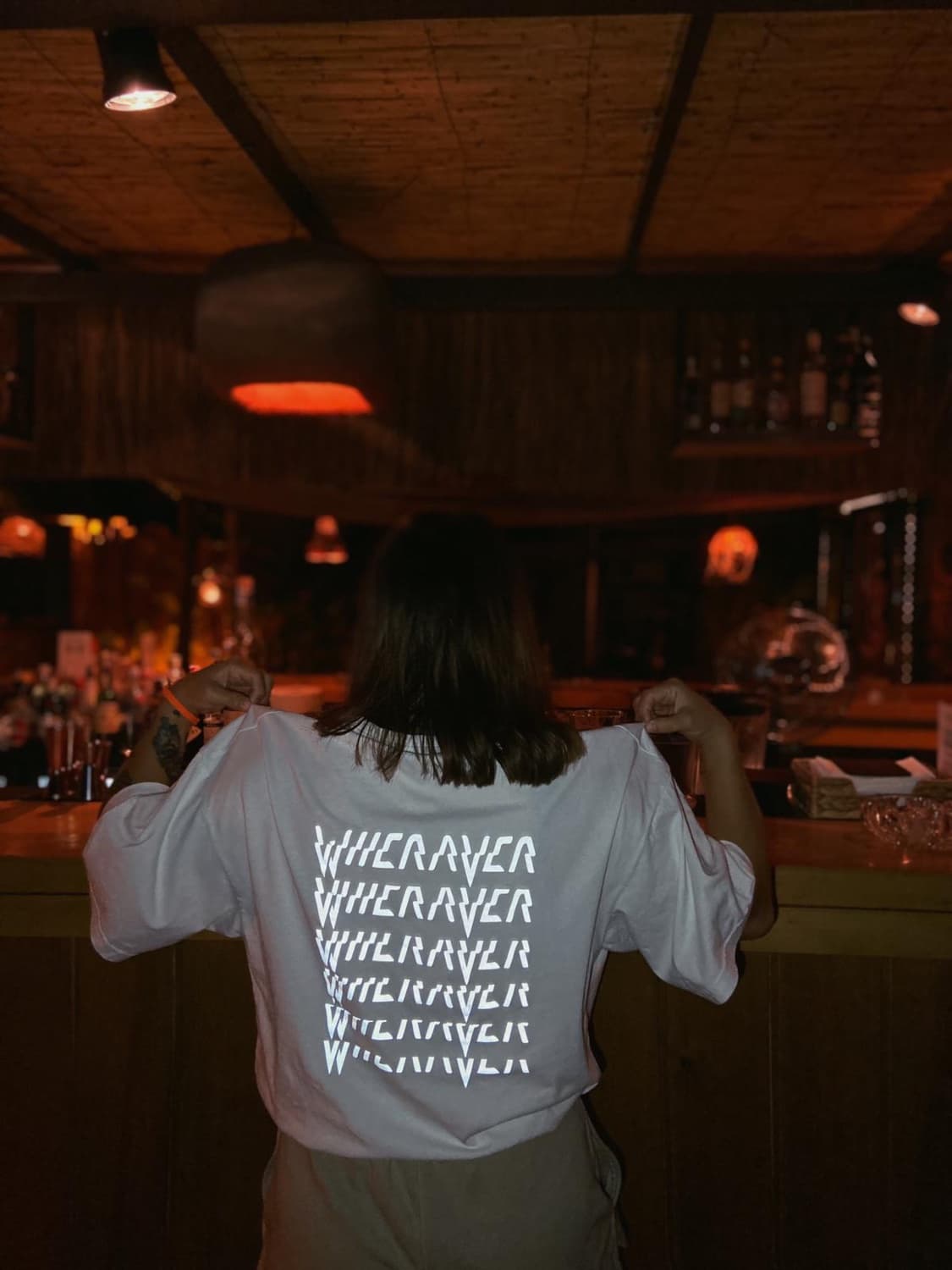 Wheraver Oversize Logo Tee — 10